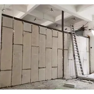 Calcium Silicate Board EPS Cement Sandwich Wall Panel Fireproof Water Resistant Eco-Friendly Hotel Roof Easy Detach Internal thumbnail-4