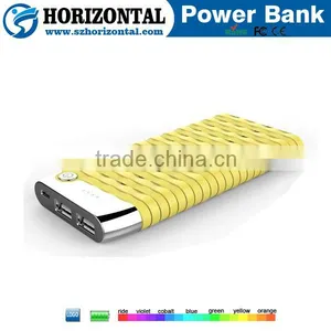 Manufactory Portable High Capacity Dual Usb Power Bank 12000mah With ce Rohs thumbnail-4