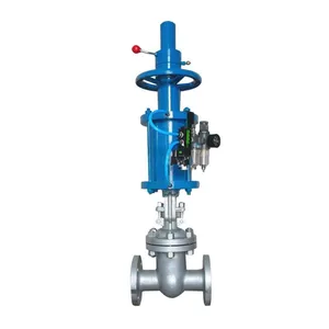 Manufacturer Direct Sales of High-quality Pneumatic Flange Cast Steel Gate Valve thumbnail-4