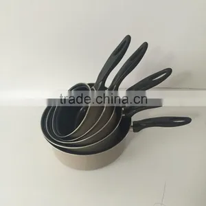 Hot Sales Non Stick Carbon Steel Sauce Pan Cookware Set thumbnail-3