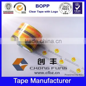 Clear With Logo Printed Packing Tape thumbnail-1