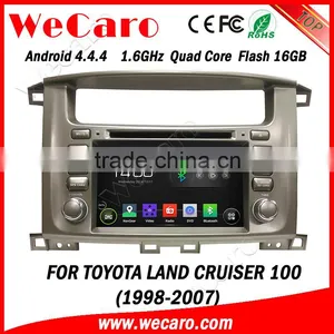 Wecaro WC-TL7020 7" Android 4.4.4 Car Stereo 1024 * 600 for Toyota Land Cruiser Navigation System WIFI 3G 1998-2007 thumbnail-1