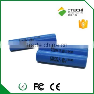 3.2V IFR10440 AAA Size Lithium Battery LiFePo4 Type Rechargeable Cell thumbnail-1