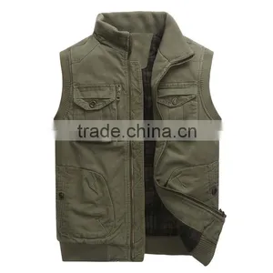 Multi-pockets Clothing Autumn Outdoor Men Vest&waistcoat thumbnail-5