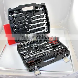 Thailand 82 Pcs German Chrome Vanadium Steel Socket Sets Hand Tool thumbnail-1