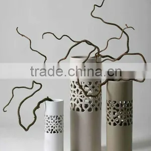 Cream Ceramic Vases,ceramic Cheap Vases,ceramic Porcelain Flower Vase thumbnail-1