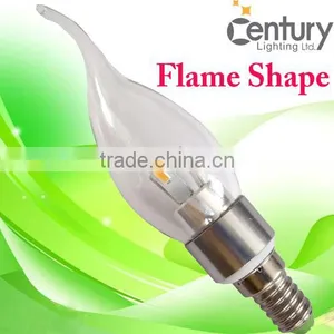 Non-frame 5w Led Candle Lighting Silver thumbnail-1