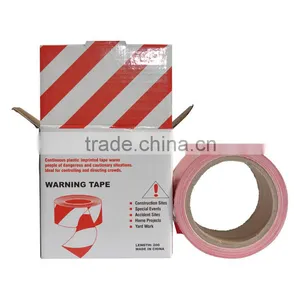 Warning Tape With Red and White Colour for Road Lock NLRW3-70-100 thumbnail-6