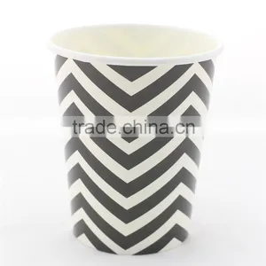 SGS&FDA Certificated New Design 9oz Stocked Cup Cold Drinking Paper Cups thumbnail-6