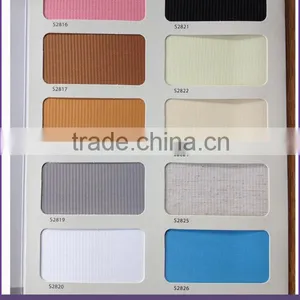 QINGMIAO Brand Horizontal Pattern and Polyester Material Plain Color Zebra Blinds Fabric thumbnail-3