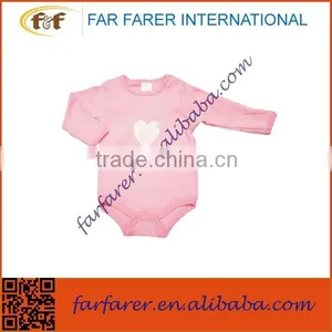 100% Cotton Long Sleeves Soft Baby Cotton Romper thumbnail-1