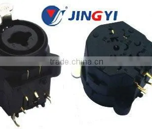 6.3mm XLR Female Socket With Push JYA5227 thumbnail-1