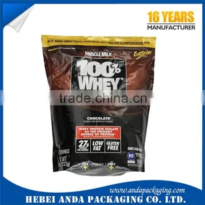 China Supplier Whey Protein Powder Bag/plastic Bag for Whey Protein Powder Packaging thumbnail-1