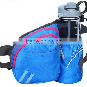 New Large Nylon Waist Hip Fanny Pack Bag Multifunctional Water Resistant Waist Pack With Water Bottle Holder thumbnail-4