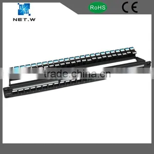 Led Light 1U 24 Ports Cat6 Utp Patch Panel thumbnail-1