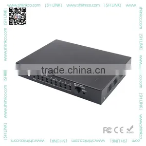 OEM Manufacture Optical Switch Fiber Optic to 8 RJ45 Ports 100M Fiber Media Converter thumbnail-3
