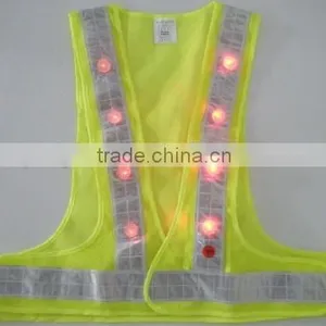 Police Reflective Vest/reflecting Vest/reflection Vest With Led Light thumbnail-2