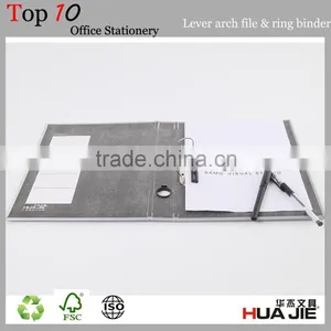 PVC Cardboard Lever Arch File Folder 2 Ring Binder thumbnail-1