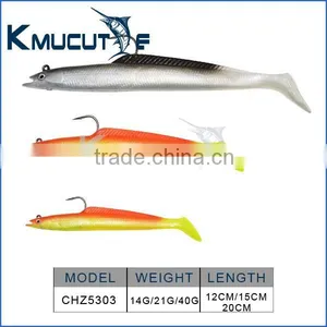 Mackerel Afterburner Shads Lures Wreck Drift Pollock Lures Soft Lead Lures thumbnail-3