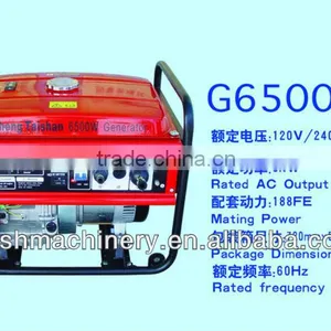 HS6500 50 hz Gasoline Power Generator thumbnail-1