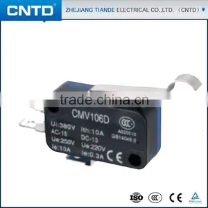 CNTD 187 Terminal Crank Type 3-Pin Momentary Plastic Micro Limit Switch CMV-106D thumbnail-1