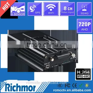 Hiden Camera With 720p 8CH HDD Mobile Camera DVR With Remote PTZ Control thumbnail-1