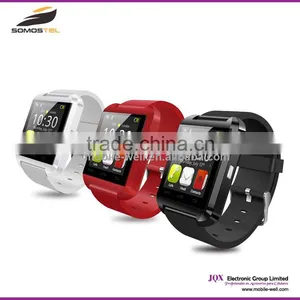 [Somostel] 1.44 Inch U8 Android Smart Watch Phone,Cheap Bluetooth 3.0 Smart Phone Watch thumbnail-1