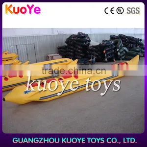 8 Persons PVC Material Inflatable Banana Boat thumbnail-1