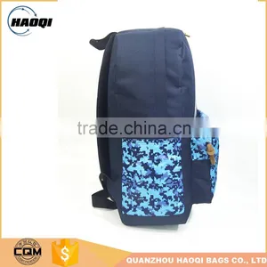 Cheap Stylish Fashion Navy Canvas Backpack thumbnail-3