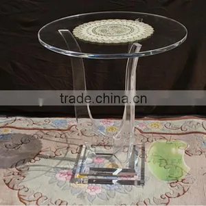 Folding Coffee Table Tea Table Made by Acrylic Material thumbnail-5