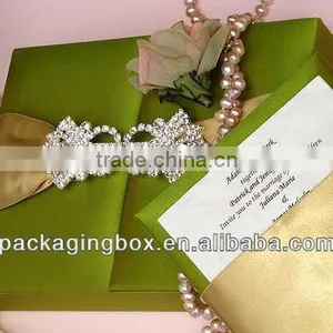 Luxury Wedding Invitation Box Wedding Invitation Card Box thumbnail-1