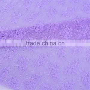 Heavy Black Cord Lace Fabric thumbnail-5