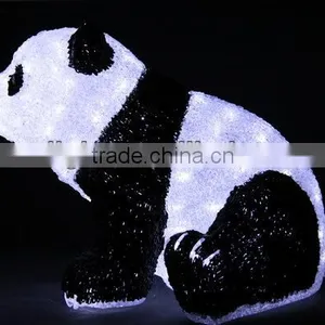3D LED Christmas Dectration Acrylic Bear Motif Light for Outdoor or Intdoor thumbnail-1
