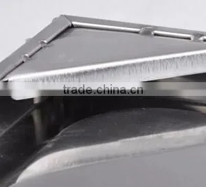 Brand New Utility Trolley 3 Shelf Stainless Steel Kitchen Restaurant Dining Cart thumbnail-3