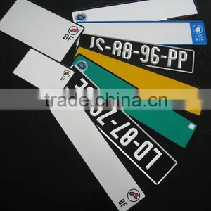 Car Registration Plate/vehicle Number Plate/double Layer License Plate thumbnail-1
