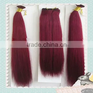 Wholesale Human Hair Grade Aaa Brazilian Hair Weaves Red Hair thumbnail-1
