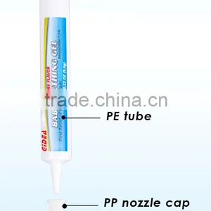 15g White Nozzle Cosmetic PE Tube thumbnail-2
