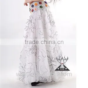 Fansy Golden Stage Performance Use Belly Dance Gypsy Skirt thumbnail-2