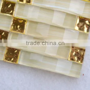 GT009 300X300MM Wavy Glass Pendant Lights Mosaic Tile Machine thumbnail-4
