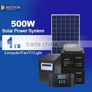 500wPortable Solar Energy Products for House Lighting thumbnail-1