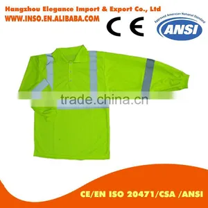 hi Vis Orange Shirt Wholesale Reflective Tape/safety t Shirts Class 2 High Quality thumbnail-1
