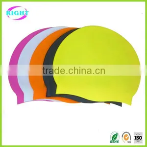 Long Hair Silicone Swimming Cap/swimming Head Cap thumbnail-3