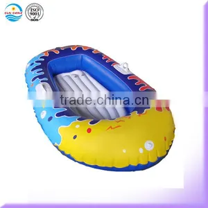 Pvc Inflatable Plastic Boat With Two Psddles thumbnail-2