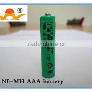 Ni-MH AAA 400mAh 1.2V Rechargeable 3A Neutral Battery Bateria Baterias thumbnail-1