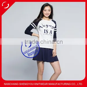 2015 China Supplier Custom Fashion Printed t Shirt for Women thumbnail-1