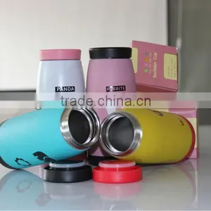 Stainless Steel Double Wall Second Generation Thermos Children Cups thumbnail-1