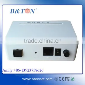 FTTH Fiber 1 LAN Port FTTH ONU GEPON With FE Port, EPON ONU thumbnail-1
