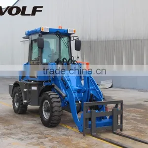 CE Approved Farming Machine Zl12 Mini Wheel Loader for Sale in France thumbnail-5