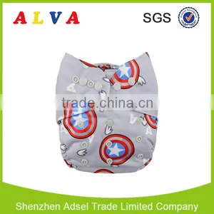 Alva 2016 Environmental Washable Printed Patterns Diaper Cover Adult Diaper Covers thumbnail-3