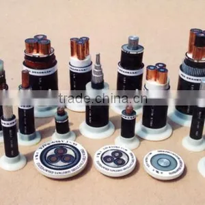 Low Voltage Cu Copper Conductor Core 25mm XLPE Insulated PVC Sheath Steel Wire Armored Low Halogen Power Electric Wire Cable thumbnail-1